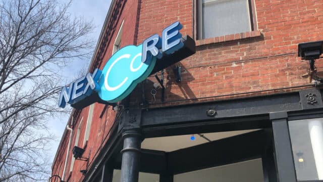 Nexcore Coworking STL Sign
