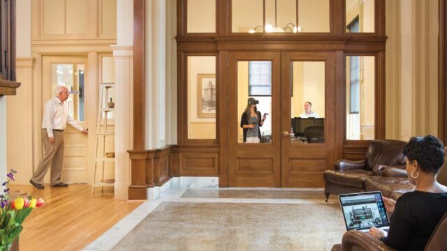 OPO startups Coworking STL Lobby